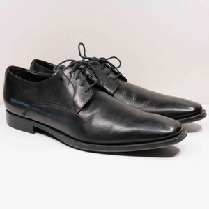 To Boot Black Leather Oxfords